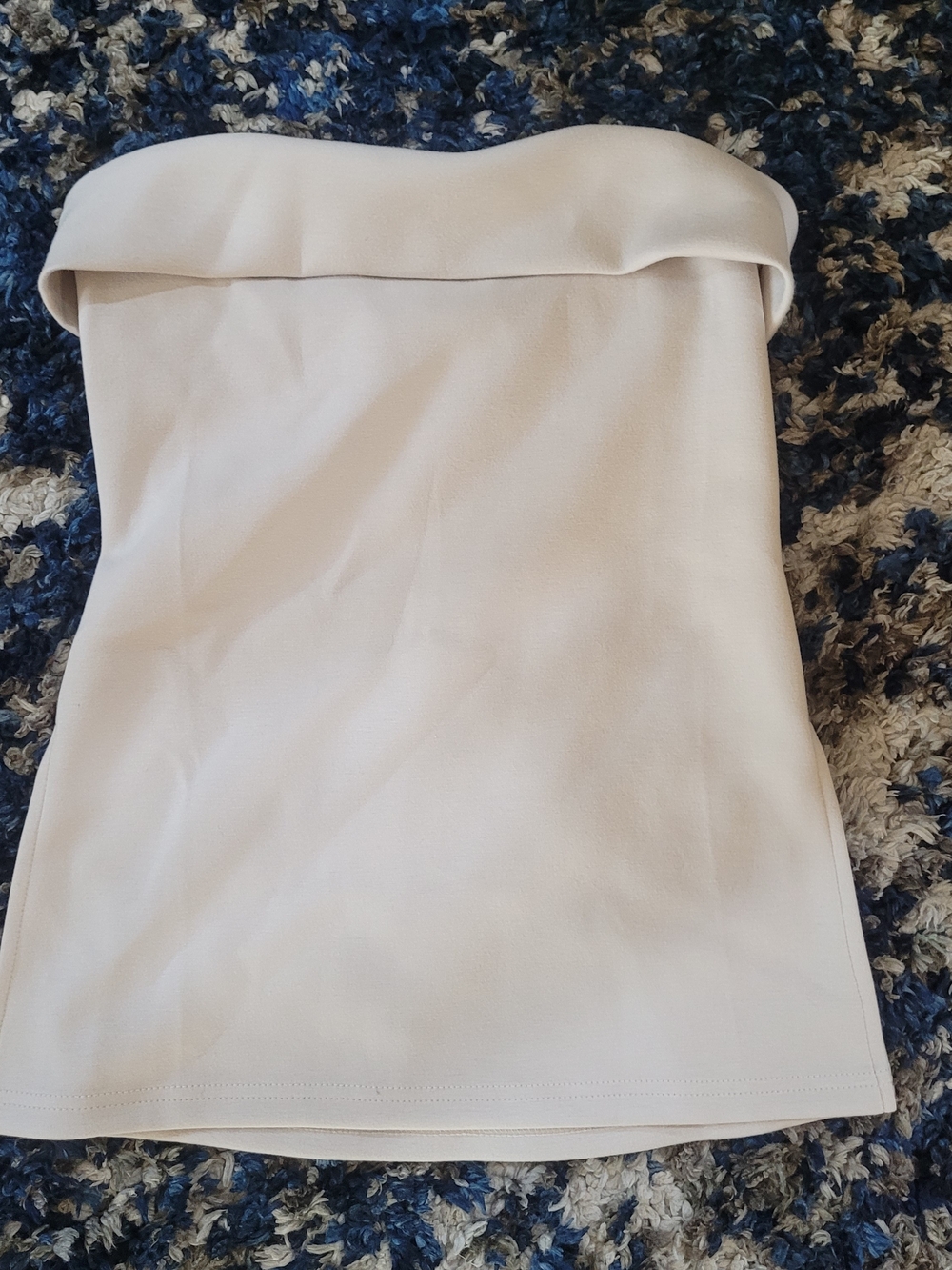Strapless Foldover Top